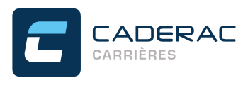 Logo de Caderac Carrières avec C stylisé.
